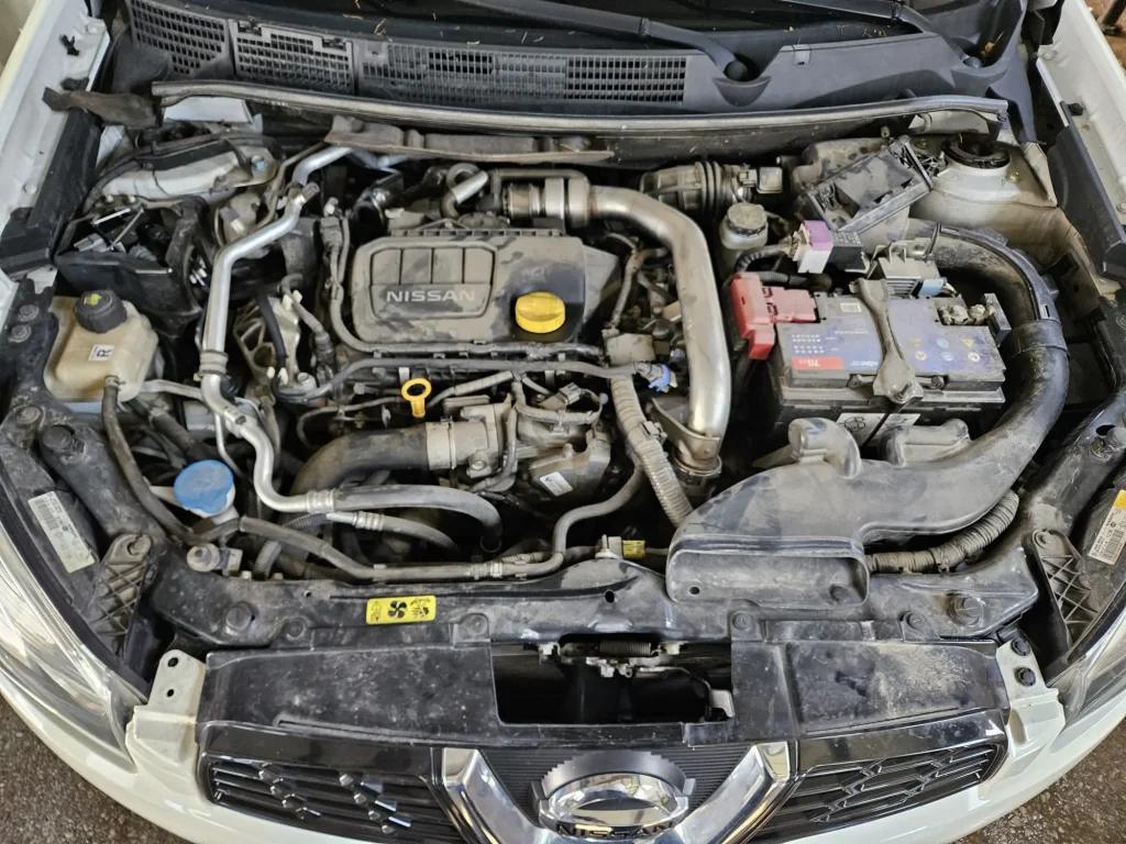 Matesa - Dubinsko čišćenje motora automobila prije i poslije