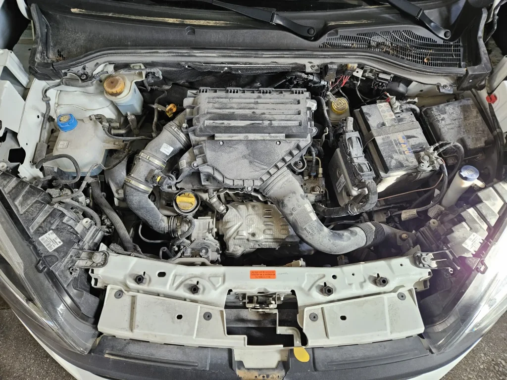 Matesa - Dubinsko čišćenje motora automobila prije i poslije