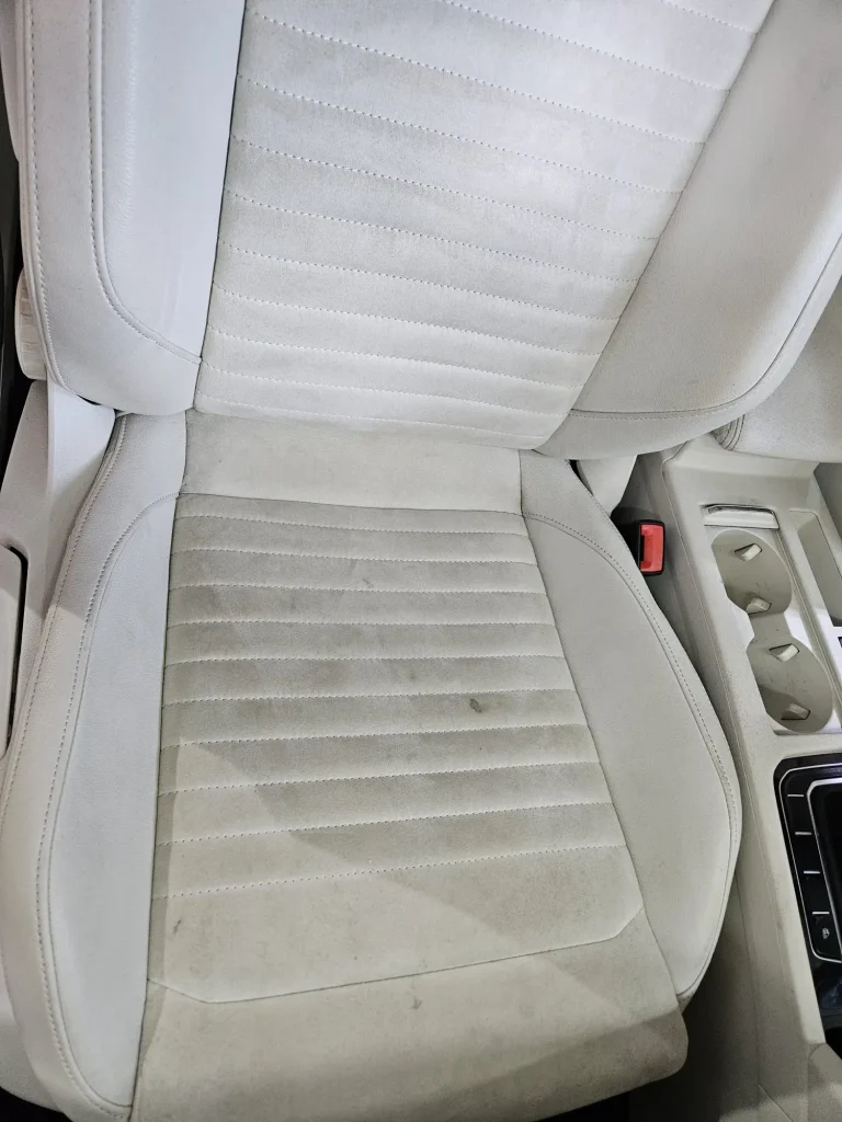 Matesa - Dubinsko čišćenje sjedala automobila prije i poslije