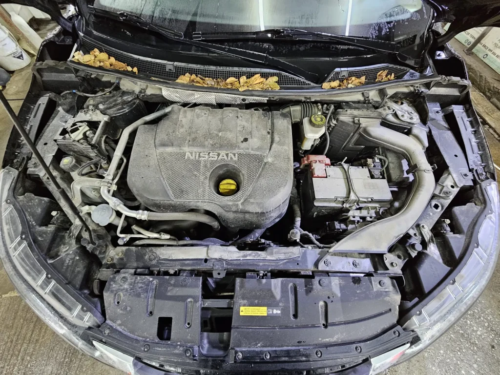 Matesa - Dubinsko čišćenje motora automobila prije i poslije